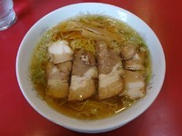 「支那そば:極細麺(690円)」@支那そば へいきち 東京日野店の写真