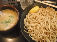 「鶏つけそば（大）＋小ライス」@濃厚鶏そば 晴壱の写真