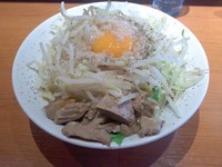 「まぜそば、大」@麺屋轟の写真