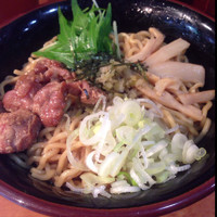 「油そば+W盛り」@油そば専門店 浜そば 本店の写真