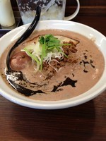 「チョコ担々麺 + 味付け玉子」@麺屋 クラー軒の写真