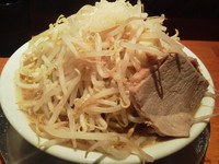 「めん（大盛り）」@麺者我楽の写真