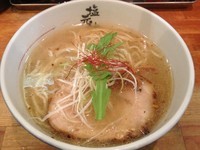 「天然塩ラーメン（680円）」@本店 塩元帥の写真