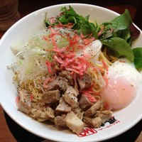 「海老まぜ麺(期間限定？)」@とんこつラーメン博多風龍 新宿東口店の写真