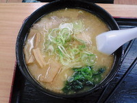 「信州味噌ラーメン680円」@東部湯の丸サービスエリア（上）の写真