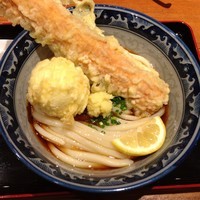 「ちく玉天ぶっかけ（￥880）」@難波千日前 釜たけうどん 八重洲北口店の写真