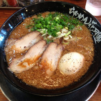 「黒武者➕麺固め」@らあめん花月嵐 野田七光台店の写真