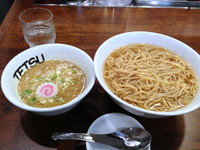 「あつもり+大盛（サービス券）」@つけめん TETSU 武蔵小杉店の写真