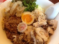 「まぜそば」@らー麺Chopの写真