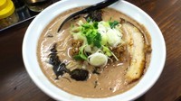 「チョコ坦々麺(並盛)+ライス」@麺屋 クラー軒の写真