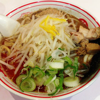 「魚豚濃恋ラーメン」@蒙古タンメン 中本 大宮店の写真