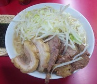 「【限定】 塩ラーメン：700円＋豚増し：100円」@ラーメン二郎 西台駅前店の写真