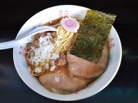 「限定　中華そば 中盛(750円)」@潮中華 KAZEの写真