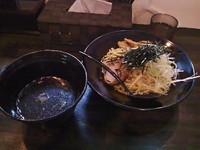 「黒つけ麺(850円)+雑炊(250円)」@麺屋 奨 TASUKUの写真