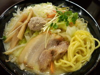 「濃厚鶏だしタンメン(８５０円)」@らーめんなが田の写真