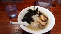 「ハーフラーメン(塩)＋岩のり＋味付玉子＋チャーシュー」@RAMEN&DINING ARAKAN らーめん阿羅漢の写真