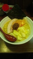 「熟成練り醤油らーめん」@『   』（無銘）の写真