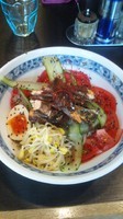 「黒辛冷し麺」@麺処 夏海の写真