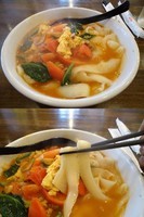 「『ランチ トマト刀削麺(¥780)』」@一球酒場の写真