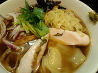 「【期間限定】狂い咲き冷やしそば800円+和え玉100円」@おおぜき中華そば店の写真