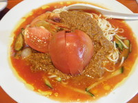 「トマト麺600円」@めんけんの写真