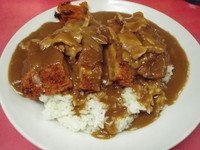 「カツカレーライス+大盛り 【900円+100円】」@中華 五番の写真