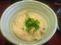 「水餃子(5個) 350円」@らあめんCloverの写真