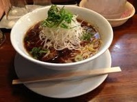 「高槻ブラック」@尾道文化ラーメン 十八番の写真