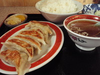 「餃子ライス 【600円】」@中華料理 昇龍の写真