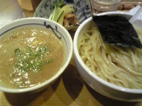 「煮干つけSOBA+特盛り100円増し」@銀座 篝の写真