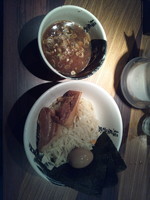 「虎洞つけ麺(並)(あつもり)」@麺屋武蔵 虎洞の写真