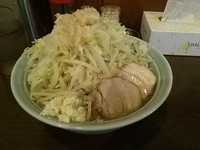 「あかつき麺　野菜マシマシあぶらニンニク」@麺や あかつきの写真