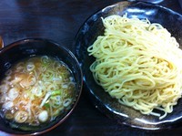 「醤油つけ麺(大盛り)」@つけ麺隅田の写真
