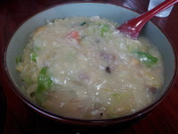 「トロミ付きちゃんぽんめん　750円」@手打ラーメン 暖宝の写真