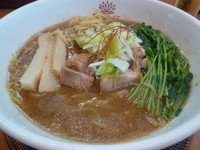 「濃いめ焼き干し（醤油）」@らぁめん 翠蓮の写真