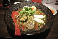 「(ハマ麺）夏野菜の冷やしソバ」@鶏喰～TRICK～の写真