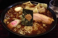 「魚介中華そば＋ワンタン＋味たま」@麺や 独歩の写真