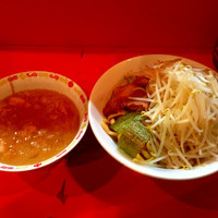 「ブタ入り大つけ麺」@ラーメン二郎 府中店の写真