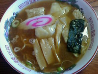 「白丸ワンタン麺６００円」@梵天丸の写真