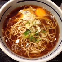 「月見（￥310）」@吉そば 中目黒2号店の写真