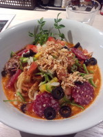 「ピザソバ800円＋〆のリゾット200円」@ajito ismの写真