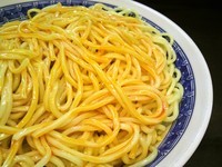 「冷し油そば　（味噌味）」@中華そば べんてんの写真