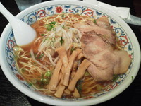 「中華そば（大盛り）」@たこ焼き のまどの写真
