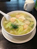 「海鮮麺 〜海の幸の汁そば〜(塩味)」@創作中華 天空の写真