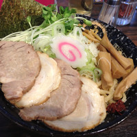 「味麺(油そば)¥750」@丸め～背脂煮干～の写真