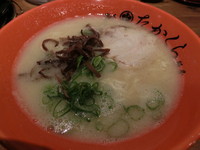 「二番釜（700円）＋替玉（サービス券利用）」@博多豚骨たかくら 武蔵小杉店の写真