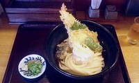 「天ぷらぶっかけうどん」@乃きやの写真