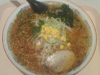 「からし正油らーめん大盛」@だるまやラーメン 桜田店の写真