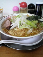 「あっさり　大盛り　７５０円」@ラーメン専科 竹末食堂の写真