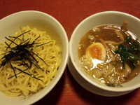 「つけ麺塩中盛800円」@麺屋二八の写真